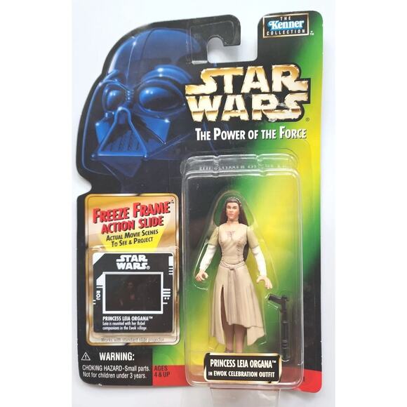 Star Wars Princess Leia Organa Ewok 1997 Kenner The Power of the Force SW6 - Picture 1 of 3